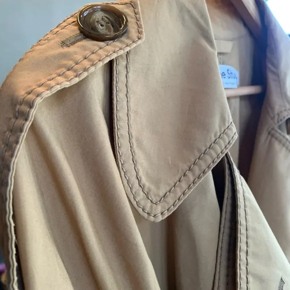 Perfect Acne Studios Capelet Trench Coat 100% Cotton, size S / 36 - Picture 11 of 16